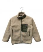 Patagoniaパタゴニア）の古着「Kids Reversible Ready Freddy Hoody」｜ベージュ