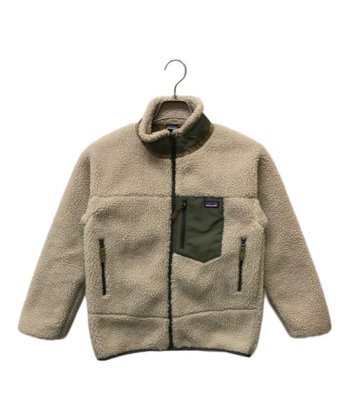 Patagonia（パタゴニア）Patagonia (パタゴニア) Kids Reversible Ready Freddy Hoody ベージュ サイズ:Lの古着・服飾アイテム