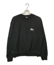 stussy（ステューシー）の古着「ロゴスウェット」｜ブラック