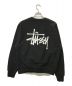 stussy (ステューシー) ロゴスウェット ブラック サイズ:SIZE L：12000円