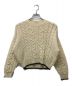 Oldderby Knitwear（オールドダービーニットウェア）の古着「ケーブルニット」｜ホワイト