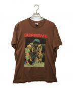 SUPREMEシュプリーム）の古着「ローニン プリントTシャツ」｜ブラウン