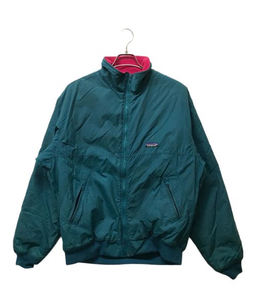 Patagonia（パタゴニア）Patagonia (パタゴニア) 80'sシェルドシンチラジャケット ブルー サイズ:SIZE Lの古着・服飾アイテム