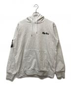 Hysteric Glamour×WIND AND SEAヒステリックグラマー×ウィンダンシー）の古着「コラボバックプリントプルオーバーパーカー」｜グレー