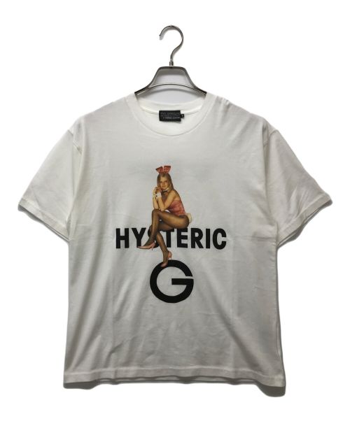 Hysteric Glamour（ヒステリックグラマー）Hysteric Glamour (ヒステリックグラマー) PLAY BOY (プレイボーイ) コラボプレイボーイTシャツ ホワイト サイズ:SIZE Mの古着・服飾アイテム