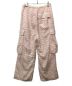 MASU (エムエーエスユー) FLUFFY CARGO PANTS ピンク サイズ:SIZE 44：36000円