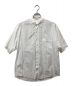 AURALEE（オーラリー）の古着「WASHED FINX TWILL HALF SLEEVED BIG SHIRTS」｜ホワイト