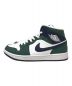 NIKE (ナイキ) WMNS AIR JORDAN 1 MID NAVY/GREEN グリーン サイズ:US10.5：13000円