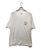 Saint Laurent Parisサンローランパリ）の古着「スモーキングリッププリントTシャツ」｜ホワイト