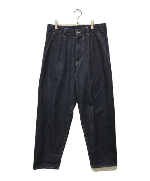 Graphpaper（グラフペーパー）Graphpaper (グラフペーパー) Selvage Denim Two Tuck Pants インディゴ サイズ:	SIZE Freeの古着・服飾アイテム