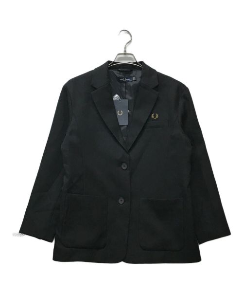 FRED PERRY（フレッドペリー）FRED PERRY (フレッドペリー) スマートブレザー ブラック サイズ:36 未使用品の古着・服飾アイテム