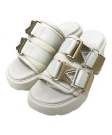 BOTTEGA VENETA（ボッテガベネタ）の古着「FLASH SANDAL」｜ホワイト