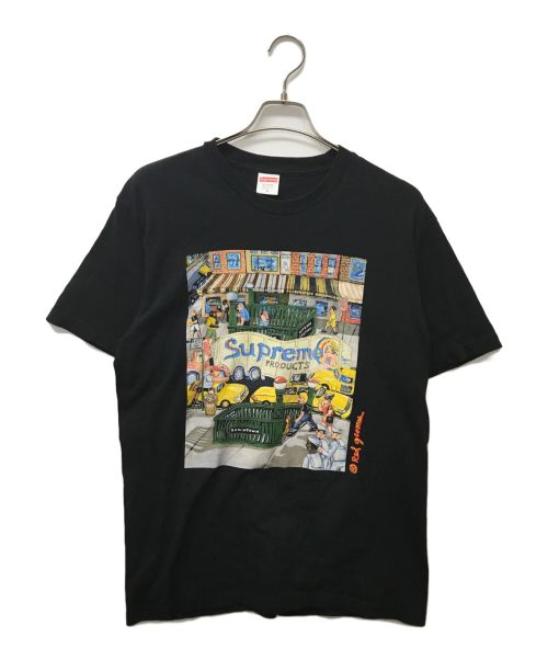 SUPREME（シュプリーム）SUPREME (シュプリーム) マンハッタンTシャツ ブラック サイズ:Mの古着・服飾アイテム