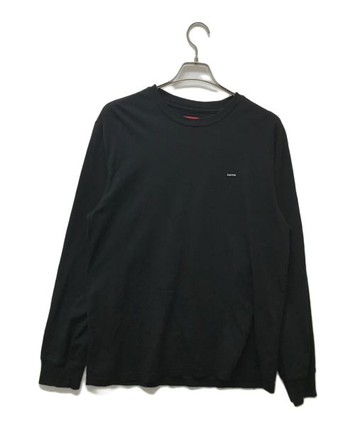 SUPREME（シュプリーム）SUPREME (シュプリーム) スモールボックスロゴ長袖カットソー ブラック サイズ:Mの古着・服飾アイテム