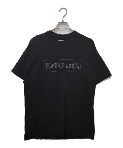 NEIGHBORHOOD（ネイバーフッド）NEIGHBORHOOD (ネイバーフッド) ロゴTシャツ ブラック サイズ:Lの古着・服飾アイテム