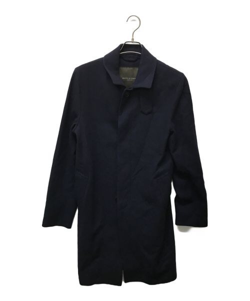 MACKINTOSH LONDON（マッキントッシュ ロンドン）MACKINTOSH LONDON (マッキントッシュ ロンドン) 比翼コート ネイビー サイズ:40の古着・服飾アイテム