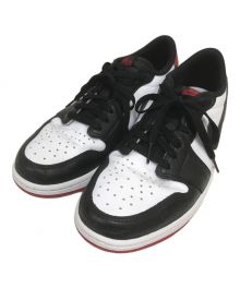 NIKE（ナイキ）の古着「Air Jordan 1 Retro Low OG "Black Toe"」｜ブラック×レッド