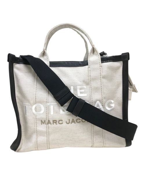 MARC JACOBS（マークジェイコブス）MARC JACOBS (マークジェイコブス) THE TOTE BAG ホワイトの古着・服飾アイテム