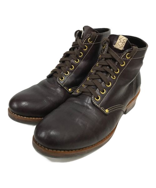 VISVIM（ビズビム）VISVIM (ビズビム) BRIGADIER BOOTS-FOLK ブラウン サイズ:10の古着・服飾アイテム