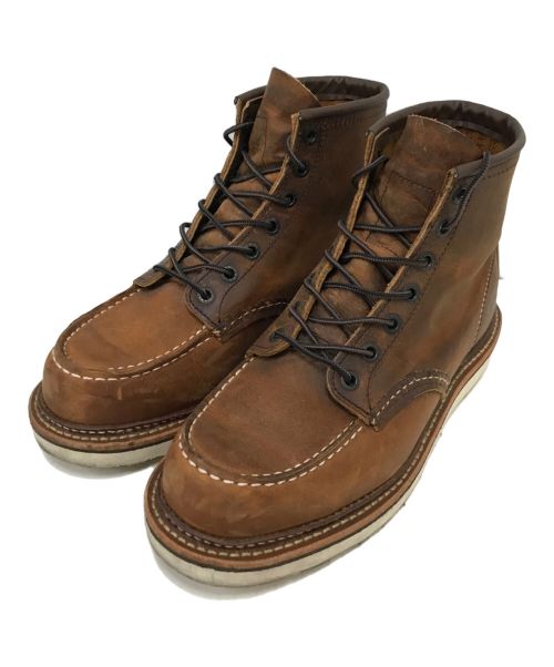 RED WING（レッドウィング）RED WING (レッドウィング) 1907モカシントゥブーツ ブラウン サイズ:US7の古着・服飾アイテム