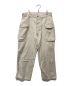 HEUGN（ユーゲン）の古着「Linen Gordon TROUSER036」｜アイボリー