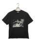 Hysteric Glamour（ヒステリックグラマー）の古着「RICHARD KERN/LUNG AS BRATT Tシャツ」｜ブラック