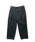 STILL BY HAND（スティルバイハンド）の古着「1Tuck Semi-wide Cotton Pants」｜ネイビー