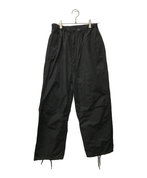 H BEAUTY&YOUTH（エイチ ビューティー&ユース）H BEAUTY&YOUTH (エイチ ビューティアンドユース) FATIGUE EASY PANTS ブラック サイズ:Mの古着・服飾アイテム