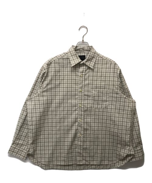 New Era（ニューエラ）New Era (ニューエラ) チェックシャツ ホワイト サイズ:SIZE Lの古着・服飾アイテム