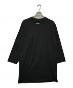 MM6 Maison Margielaエムエムシックス メゾンマルジェラ）の古着「20AW Round neck dress」｜ブラック