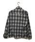 TMT (ティーエムティー) OMBRE CHECK OPEN COLLAR SHIRTS グレー サイズ: L：6000円