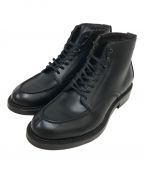 Rutt shoesラッドシューズ）の古着「SPLIT V TIP BOOTS」｜ブラック