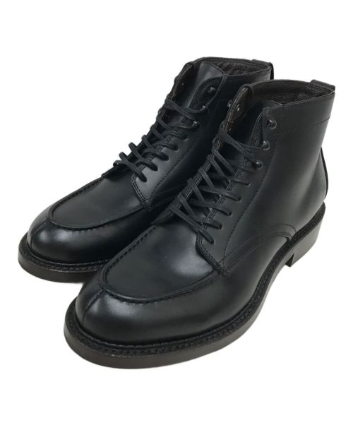 Rutt shoes（ラッドシューズ）RUTT SHOES (ラッドシューズ) SPLIT V TIP BOOTS ブラック サイズ:7の古着・服飾アイテム