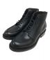 RUTT SHOES（ラッドシューズ）の古着「SPLIT V TIP BOOTS」｜ブラック