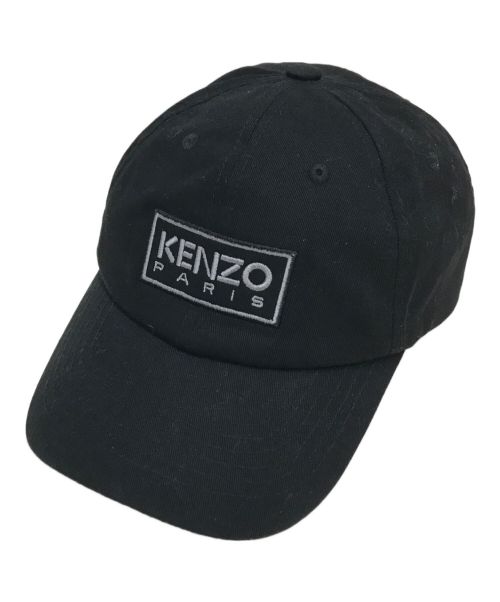 KENZO（ケンゾー）KENZO (ケンゾー) ロゴベースボールキャップ ブラック サイズ:Uの古着・服飾アイテム