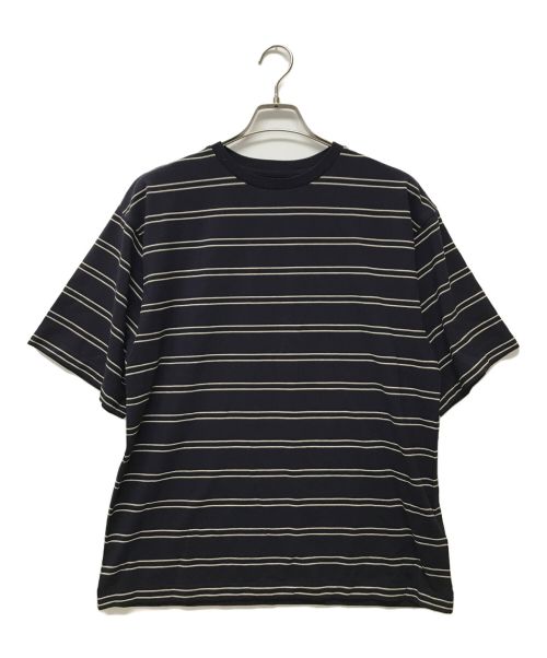 KAPTAIN SUNSHINE（キャプテンサンシャイン）KAPTAIN SUNSHINE (キャプテンサンシャイン) Hard Twisted Border Jersey S/S Tee ネイビー サイズ:SIZE 38 未使用品の古着・服飾アイテム