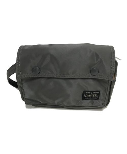 PORTER（ポーター）PORTER (ポーター) TANKER  SHOULDER BAG グレー サイズ:表記なしの古着・服飾アイテム