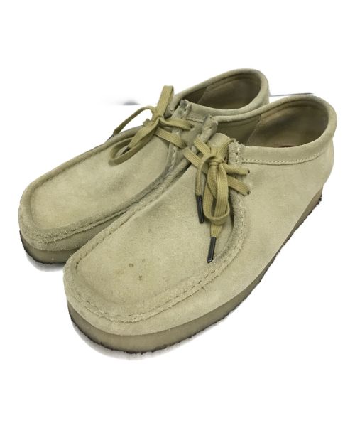 CLARKS（クラークス）CLARKS (クラークス) ワラビーシューズ ベージュ サイズ:SIZE 9.5の古着・服飾アイテム