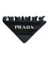 PRADA (プラダ) ブラック プレックス ヘアクリップ ブラック：32000円