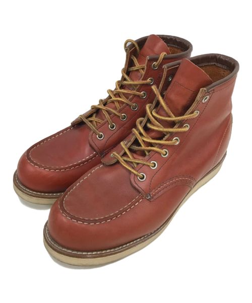 RED WING（レッドウィング）RED WING (レッドウィング) 6インチ クラシックモックシューズ ブラウン サイズ:US9の古着・服飾アイテム