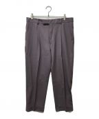 WACKO MARIAワコマリア）の古着「PLEATED TROUSERS(TYPE-2)」｜パープル