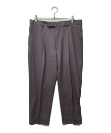 WACKO MARIA（ワコマリア）の古着「PLEATED TROUSERS(TYPE-2)」｜パープル