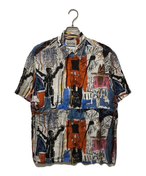 WACKO MARIA（ワコマリア）WACKO MARIA (ワコマリア) JEAN MICHEL BASQUIAT (ジャンミシェルバスキア) S/S HAWAIIAN SHIRT マルチカラー サイズ:Lの古着・服飾アイテム