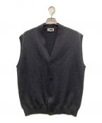 H BEAUTY&YOUTHエイチ ビューティー&ユース）の古着「H SOLID WOOL 9G V VEST/ソリッドウールベスト」｜ブラック