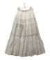 Ameri (アメリ) MEDI INDIA COTTON TIERED SKIRT ホワイト サイズ:Ⅿ 未使用品：11000円