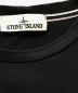 中古・古着 STONE ISLAND (ストーンアイランド) ロゴプリントカットソー ブラック サイズ:SIZE XL：8000円