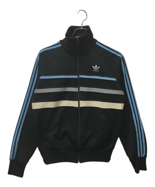 adidas（アディダス）adidas (アディダス) 80sトラックジャケット ブラック サイズ:Mの古着・服飾アイテム