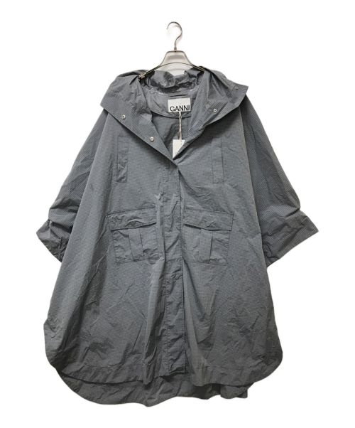 GANNI（ガニー）Ganni (ガニー) ポンチョ グレー サイズ:SIZE S/M 未使用品の古着・服飾アイテム