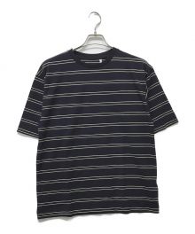 KAPTAIN SUNSHINE（キャプテンサンシャイン）の古着「Hard Twisted Border Jersey S/S Tee」｜ネイビー