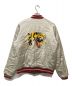 東洋エンタープライズ (トウヨウエンタープライズ) “TIGER HEAD×EAGLE” SOUVENIR JACKET ベージュ×グリーン サイズ:SIZE L：37000円